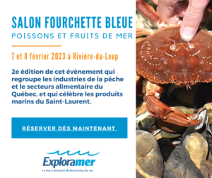 Salon Fourchette bleue - poissons et fruits de mer 7 et 8 février 2023