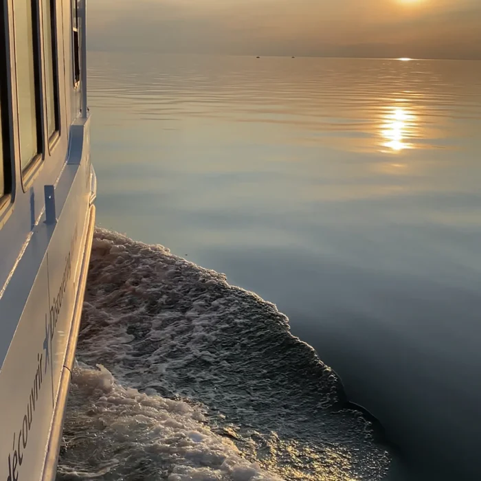 Exploramer - Coucher du soleil sur la mer
