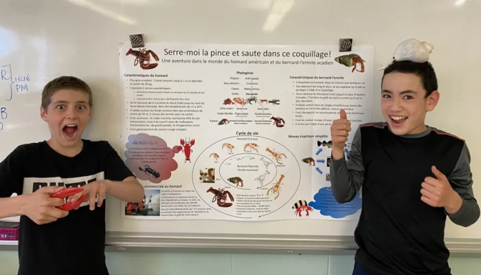 Concours scientifique Explo-Mer Hydro-Québec – Volet Biologie des espèces