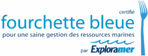 Fourchette bleue