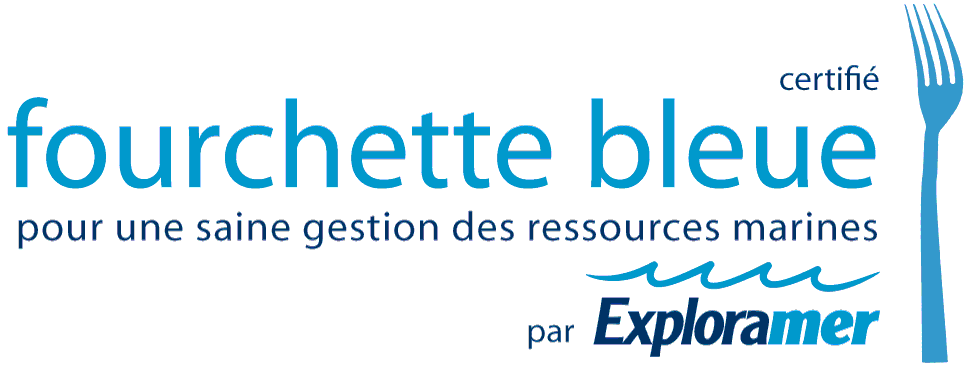 Fourchette bleue